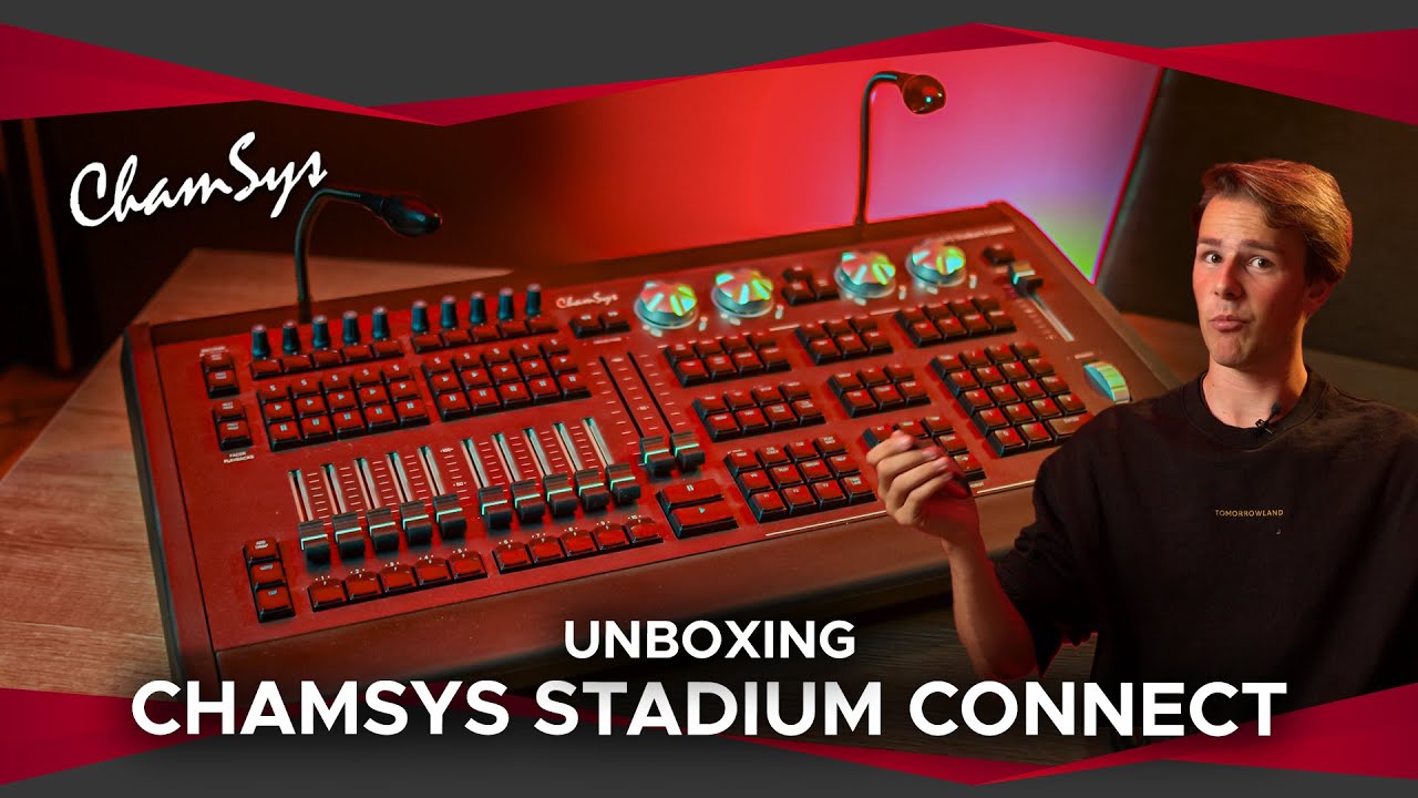 UNBOXING: ChamSys Stadium Connect - Een Game-Changer in ons Lichtregeling! 💡