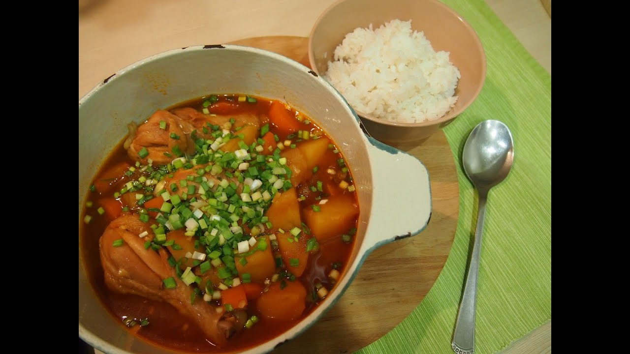 Традиционная корейская кухня: Так До Ри Тханг (닭도리탕) или острый суп из курицы