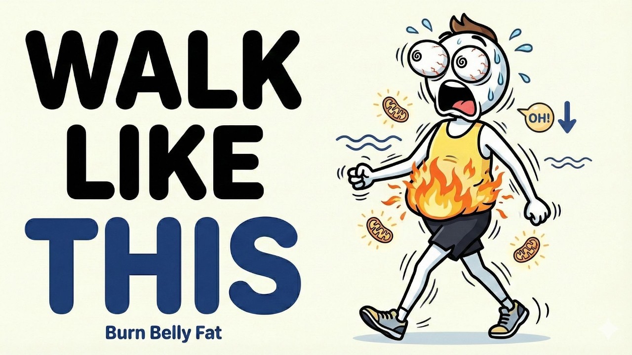 Walk Like THIS to Force Your Body to Burn Belly Fat