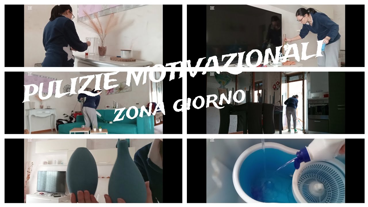 PULIZIE MOTIVAZIONALI 💪🏻 ZONA GIORNO 🪣🧽 per cominciare la settimana ❣️