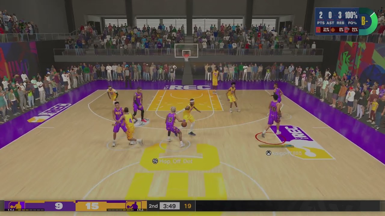 NBA 2K24 Rec Gameplay Xbox Series X [4k 60fps]