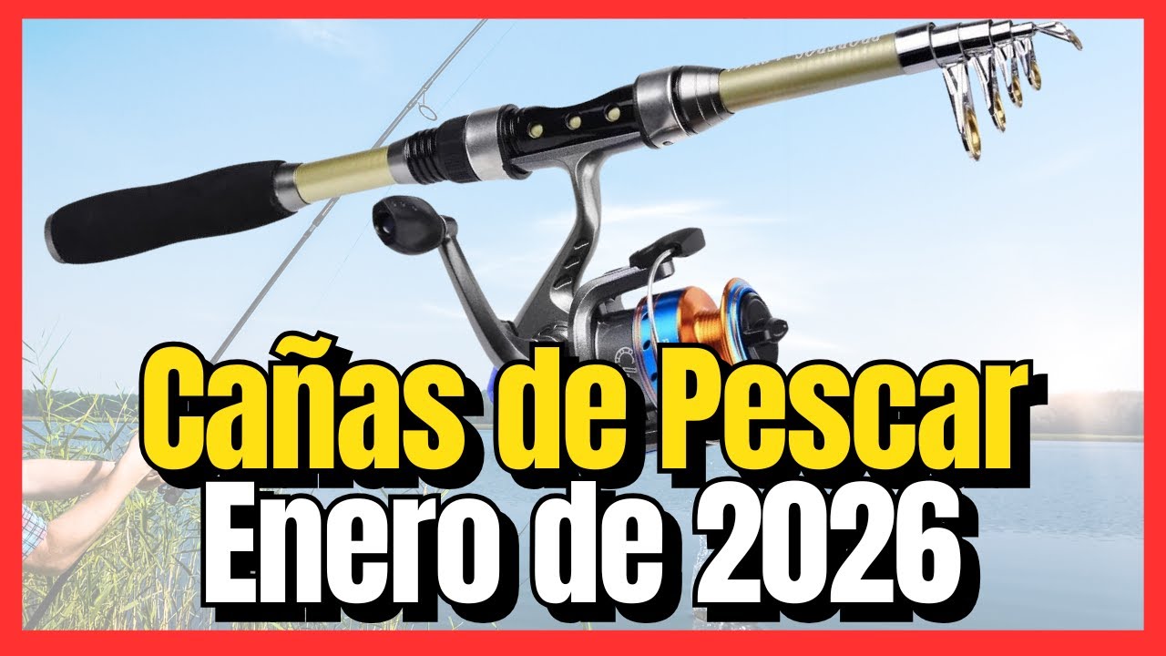 Mejores Cañas de Pescar en Oferta Enero 2026 🎣 Amazon & Aliexpress ✅ Calidad-Precio TOP