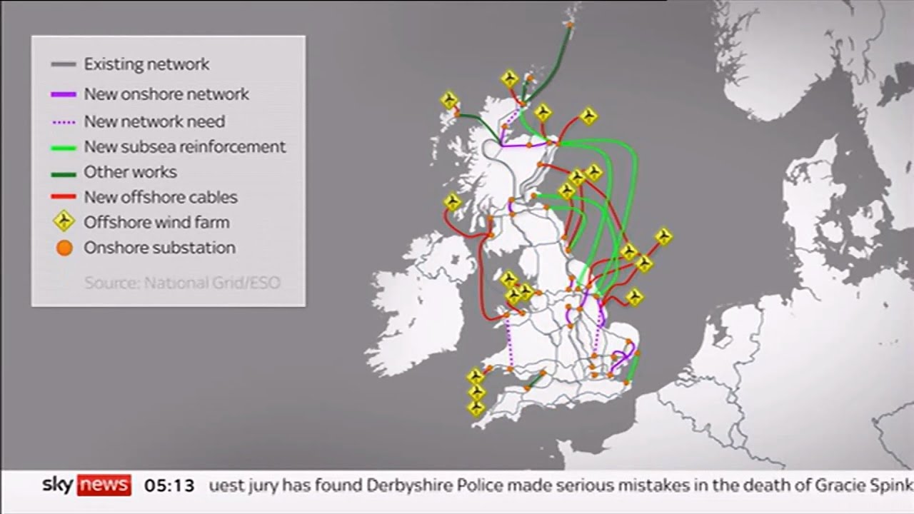UK power network infrastructure needs upgrading to meet net zero targets -  17/Nov/2023