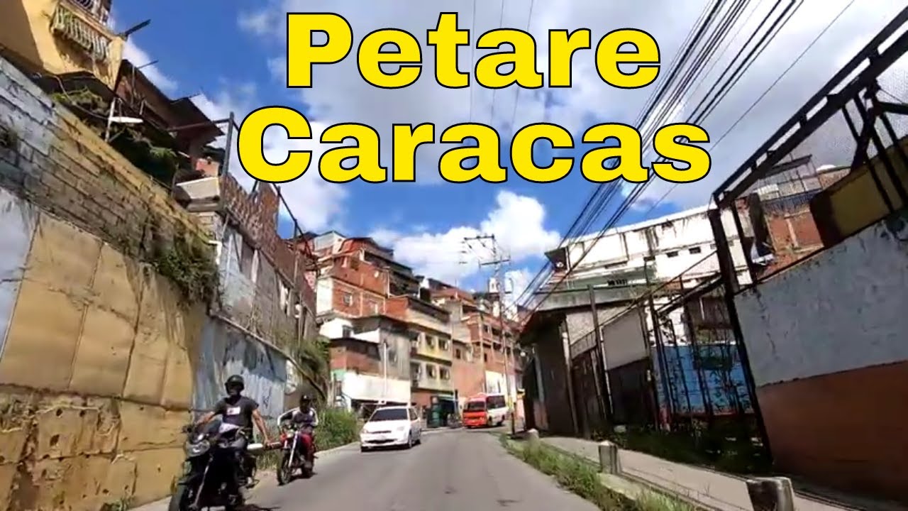 Driving through Petare, Caracas, Venezuela
