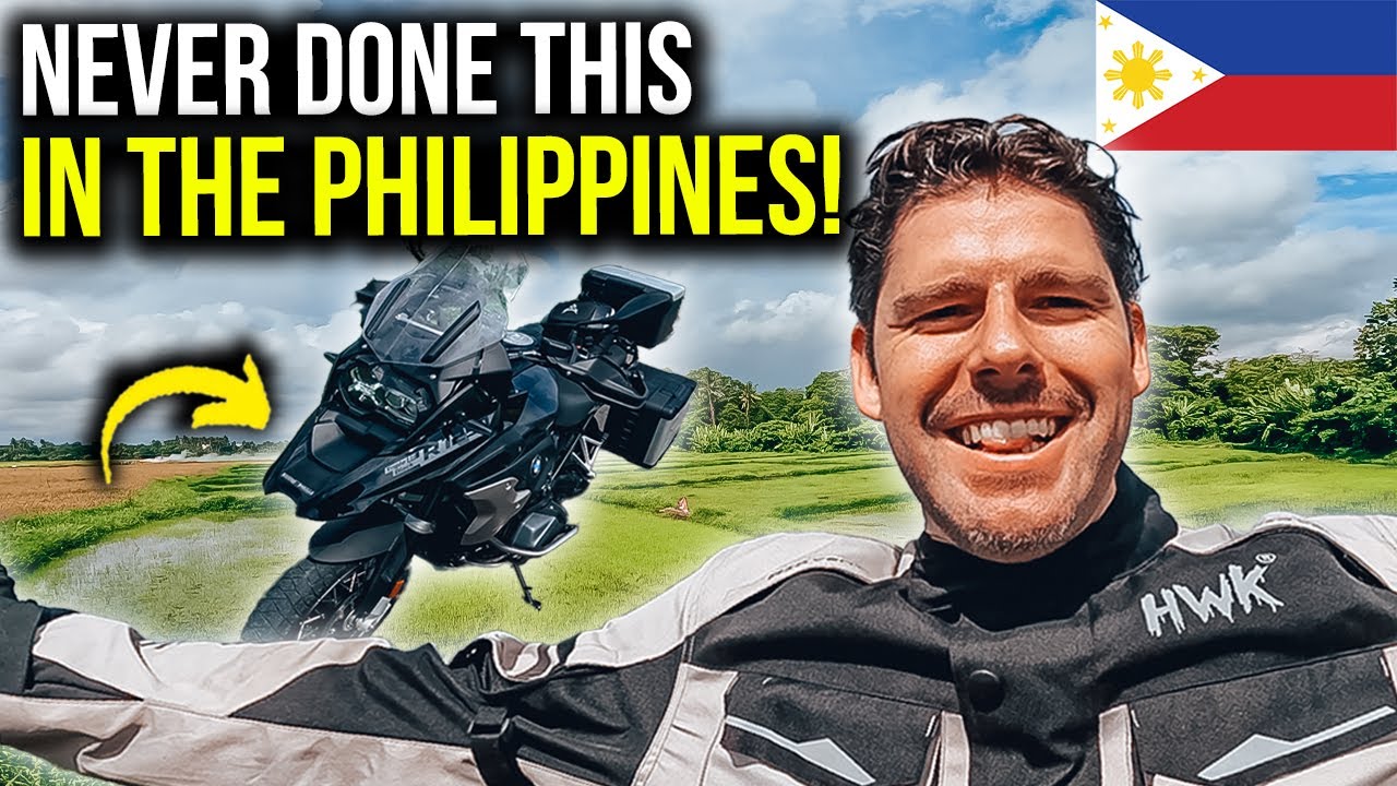 FOREIGNER goes on MANILA to SIARGAO road trip on a Motorbike! (FIRST TIME doing THIS!)