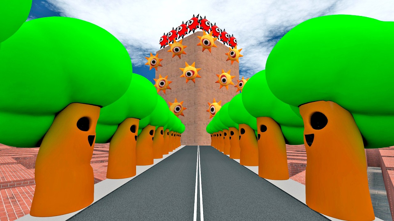 Incredibox Sprunki song phases became golden statues in Garry's mod Big maze!