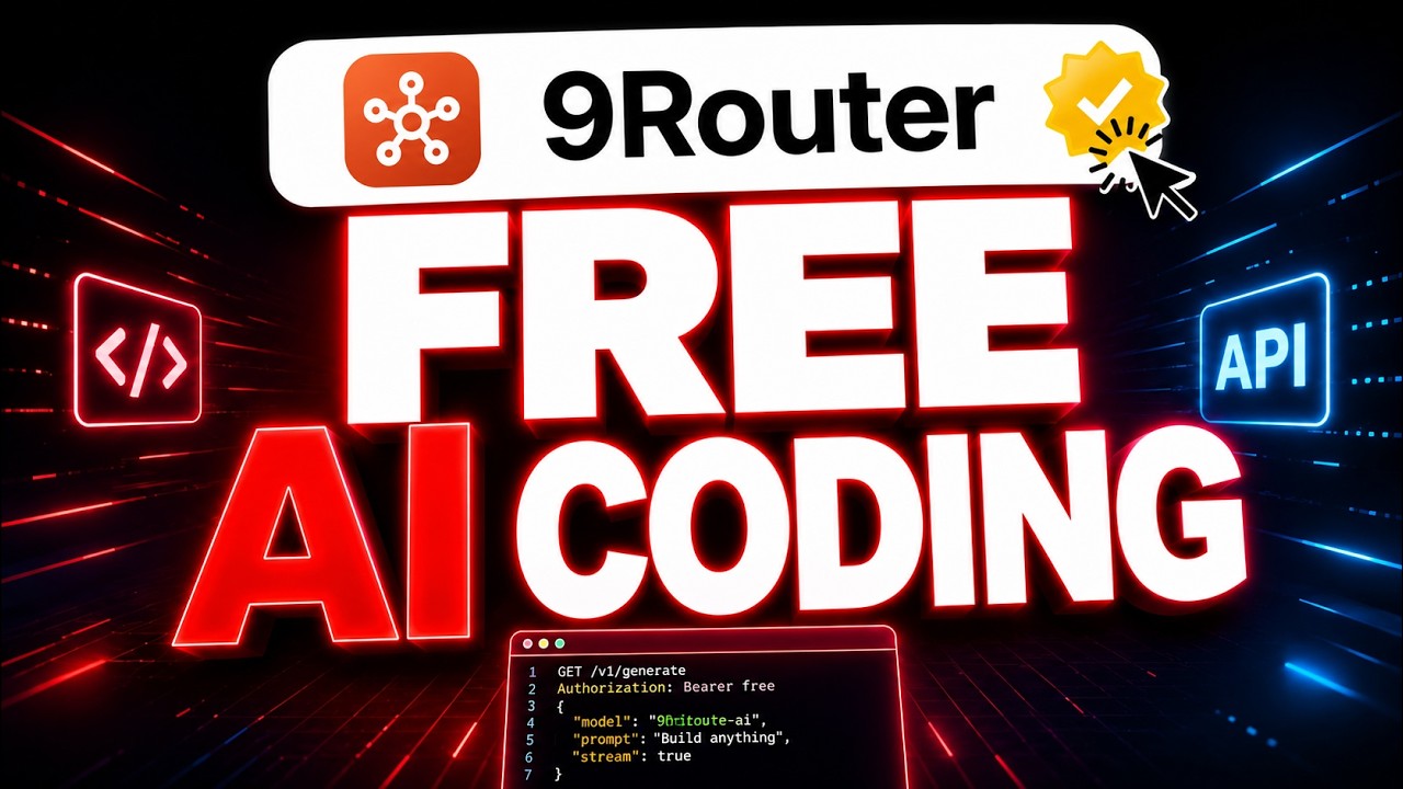9Router: новый БЕСПЛАТНЫЙ безлимитный AI-кодер!