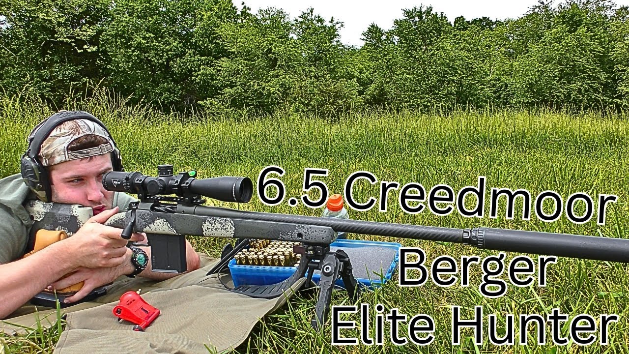 Springfield Waypoint 2020 Shoots Amazing! Accuracy Testing Berger Elite Hunter Bullets in 6.5 Creed