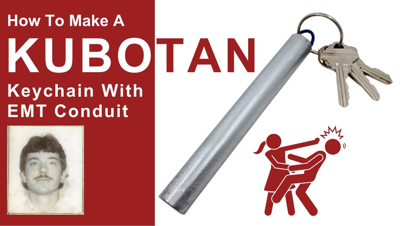 Make An EMT Conduit Kubotan Keychain - Self Defense