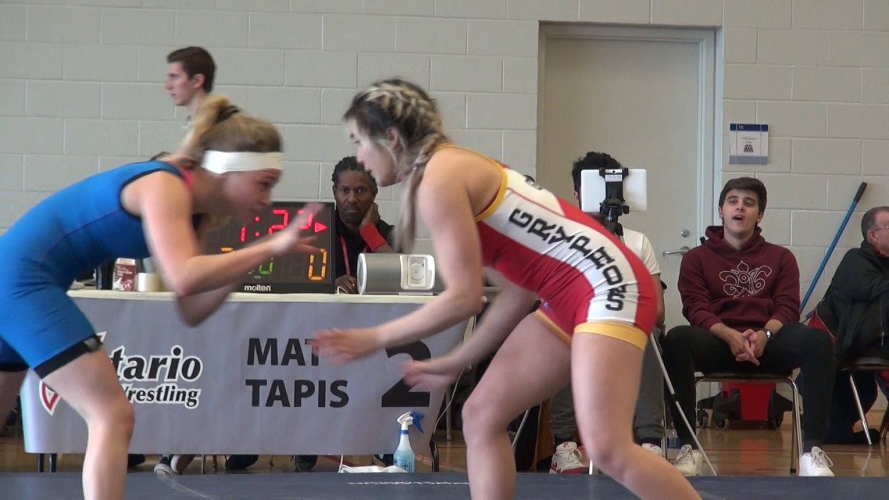 2016 ONT SR PROV FW48kg Natassya Lu (Guelph) vs Christine Grafe (Western)