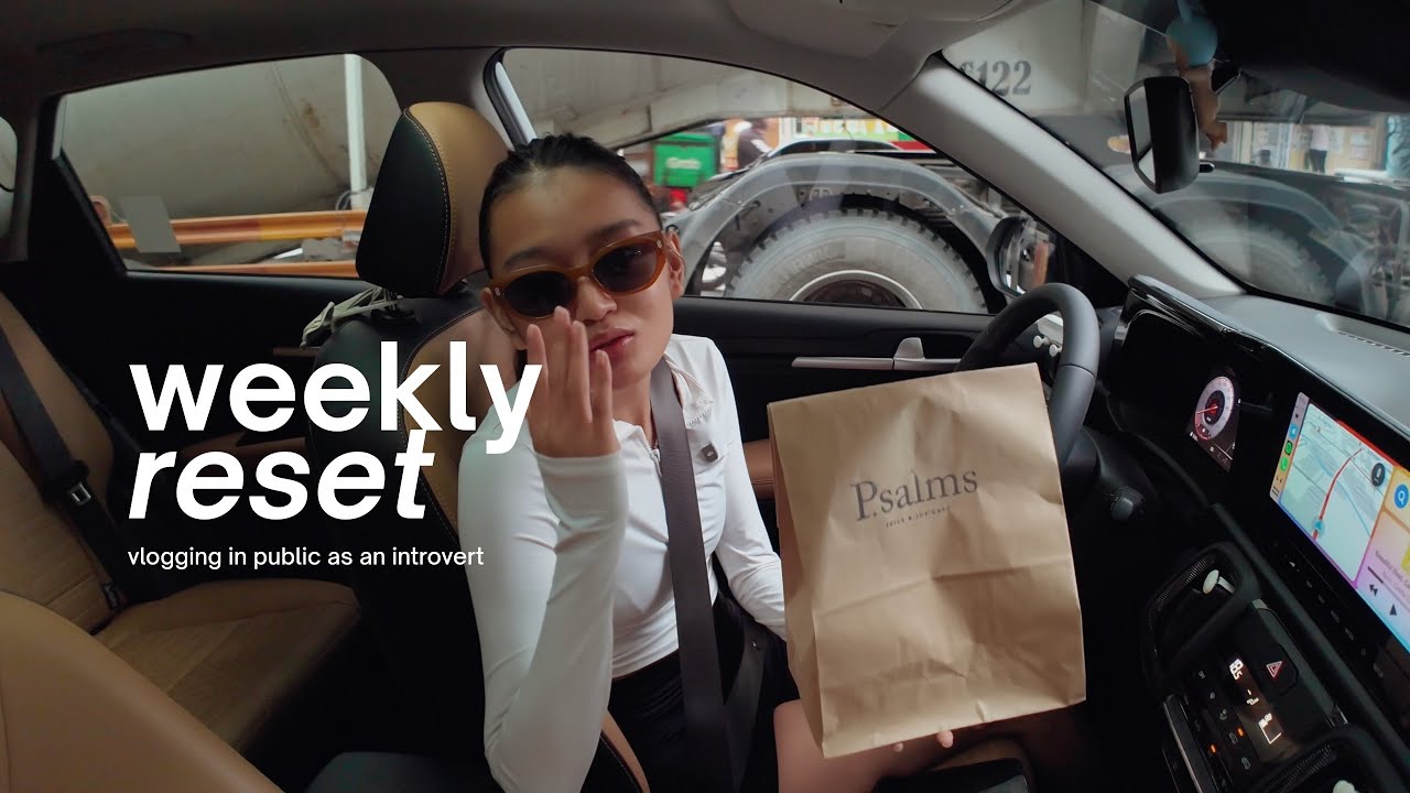 Weekly Reset 🍵 Vlogging as an Introvert, Pilates, WFH, Making Coffee & Matcha