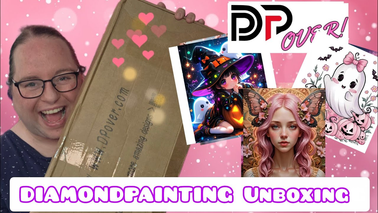 Diamondpainting Neuheiten // XXL Haul // Unboxing von DPover 😀