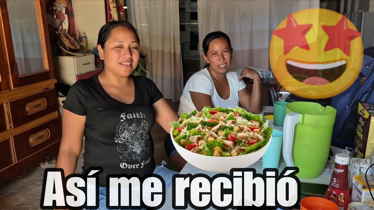 La tía Maga me tenía este gran Almuerzo al llegar a casa quedé sorprendida🥹