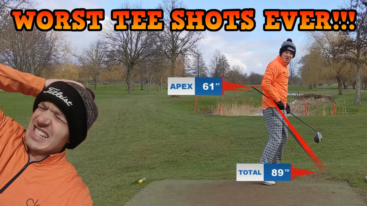 WORST TEE SHOTS EVER!! - Trent Lock Golf & Country Club