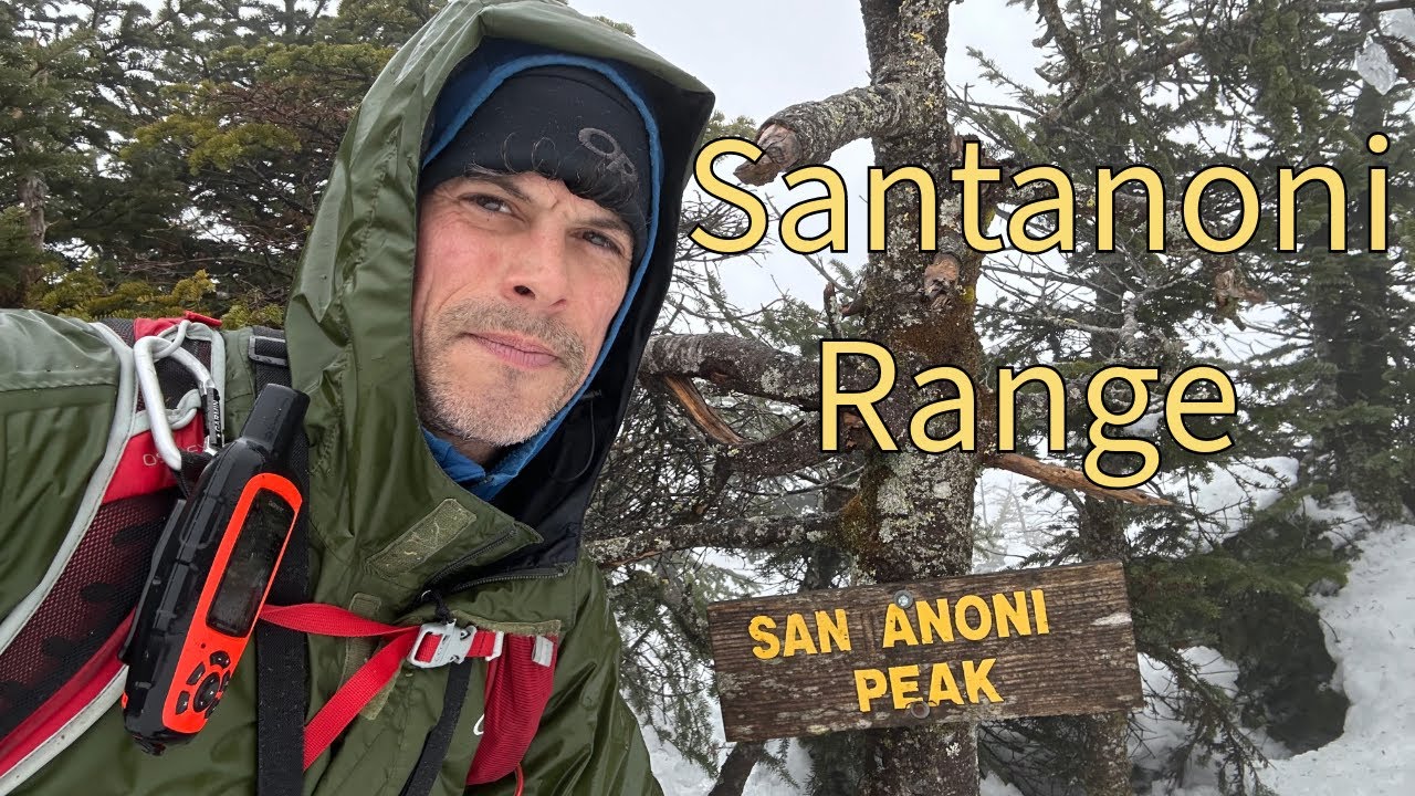Santanoni Range - Winter Traverse - Panther Peak - Couchsachraga Peak - Santononi Peak - ADK 46W -4K