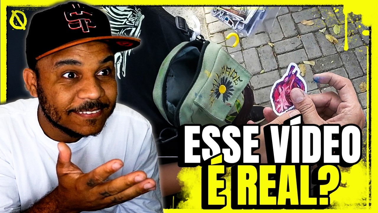 NÃO ACREDITO NESSE VIDEO DE GRAFFITI!