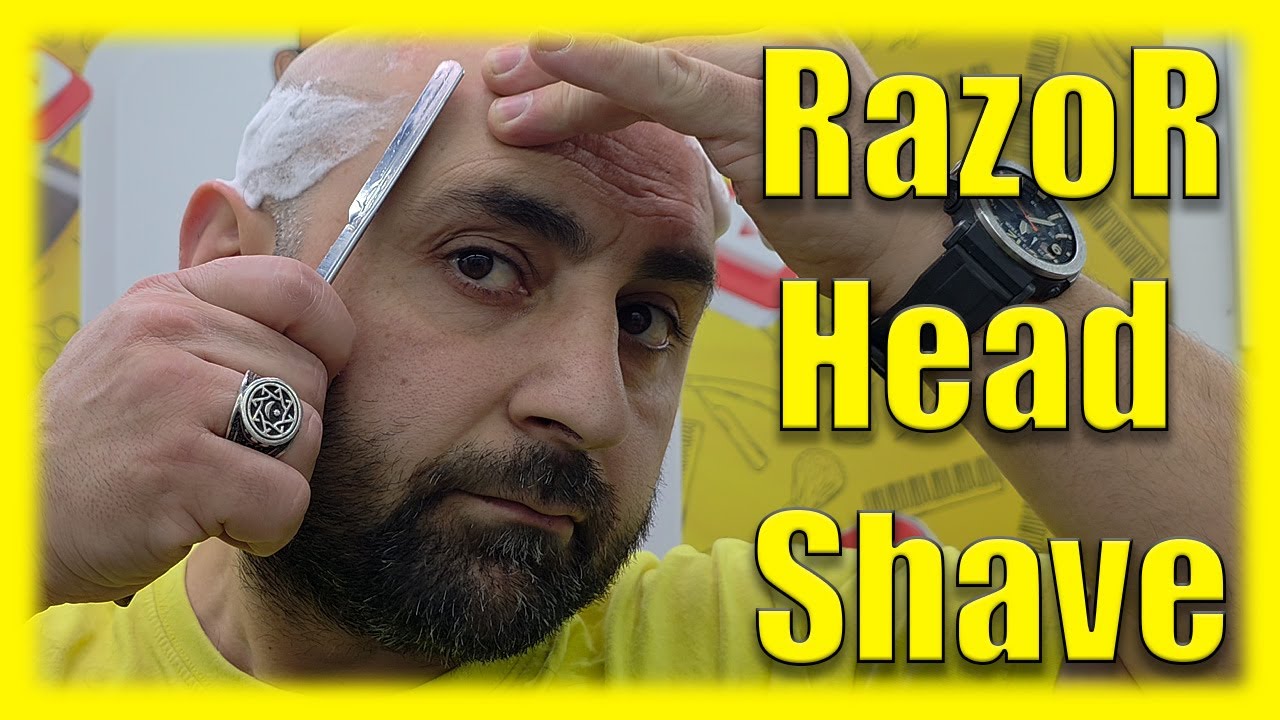 Relaxing Razor Head Shave