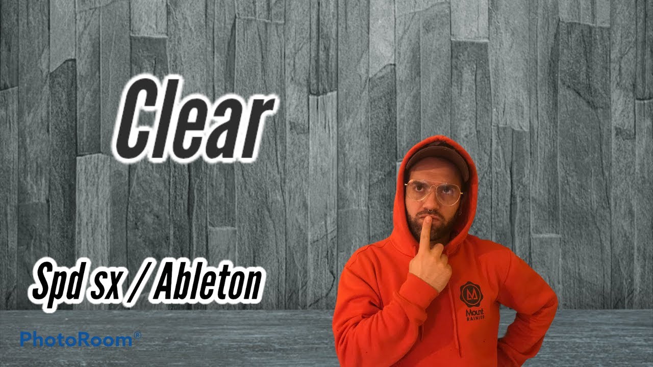 Clear by Cybotron (Anima Remake) SPD SX (TUTORIAL) & Ableton (project)
