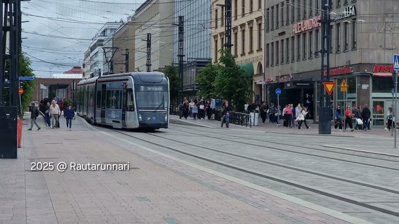 Tampereen Ratikka 📍 🇫🇮 - Valio Teippaus