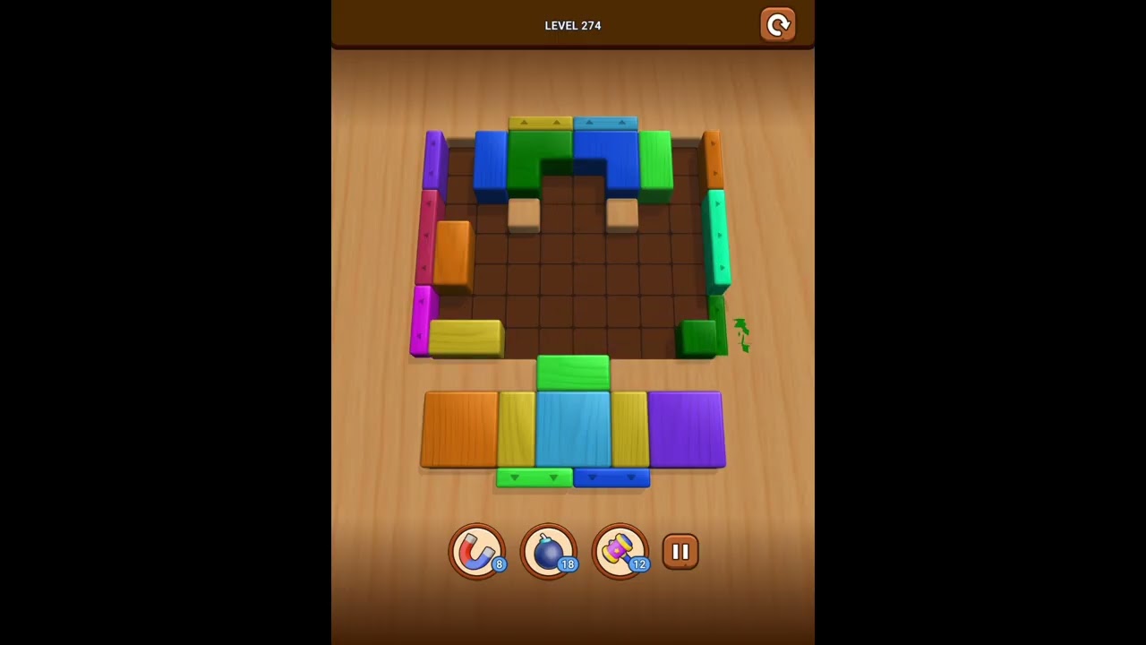 Brick Escape: Block Puzzle Levels 271-272-273-274-275-276-277-278-279-280
