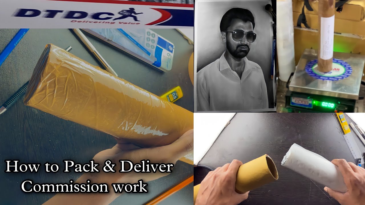 How To Pack & Deliver Commission Work to World Wide