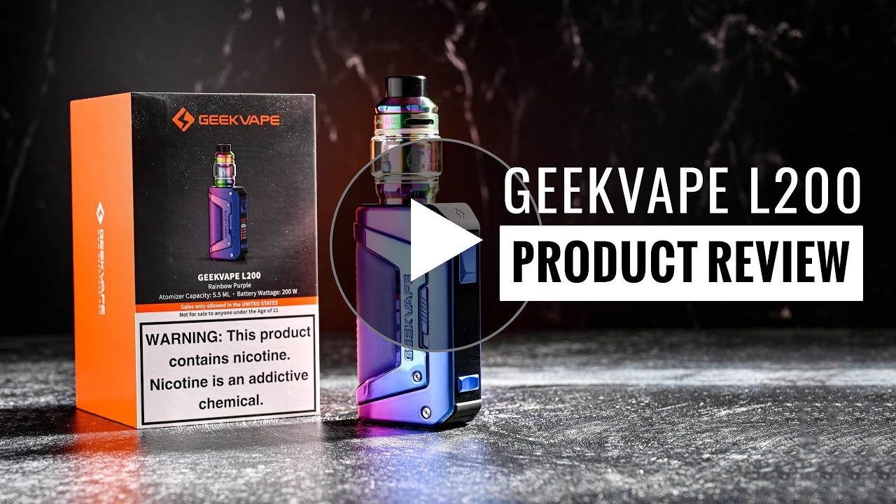 Обзор GeekVape L200: лучшее ли это устройство для вейпинга? | Black Note