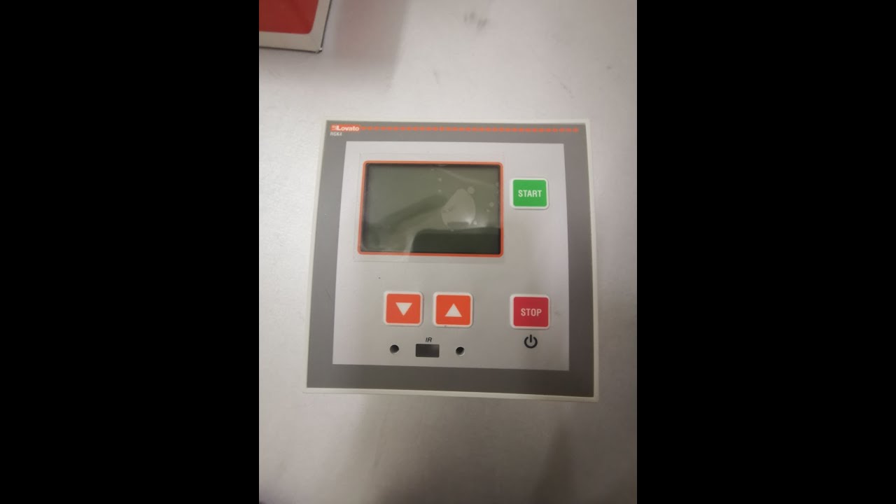 شرح توصيل وبرمجة شاشه لوفاتو  Connect and program Lovato CONTROLLER  RGK400SA