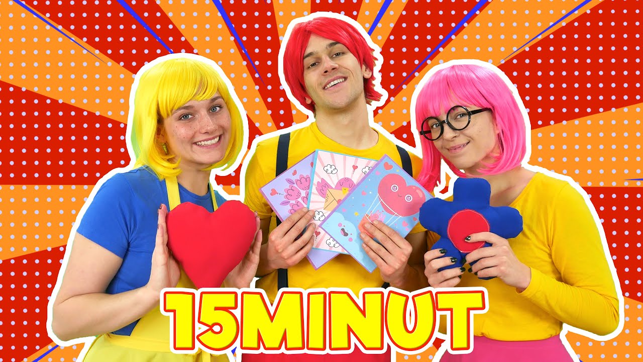 MIX - WALENTYNKI - 15MINUT Paczka Brzdąców - Piosenki dla dzieci