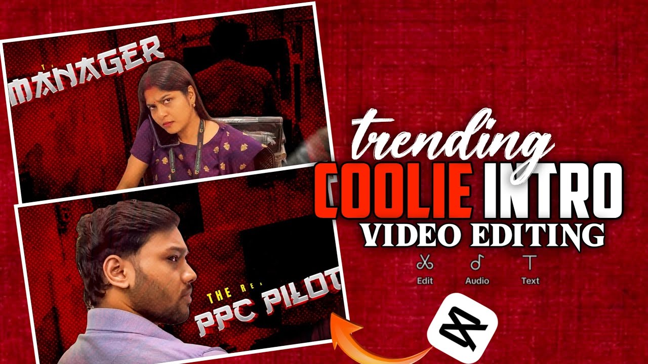 Trending Coolie intro Reels editing | Character Intro Tutorial | In Capcut||capcut video editing