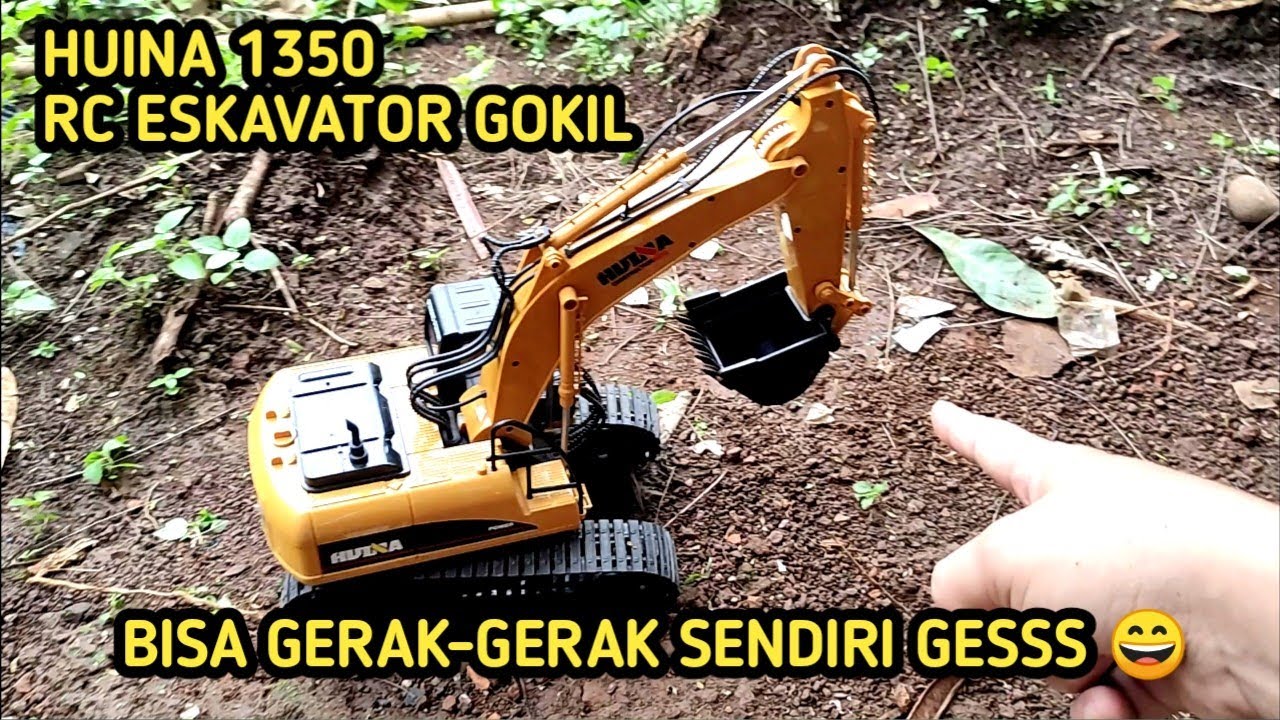 Huina 1350 REVIEW RC Eskavator