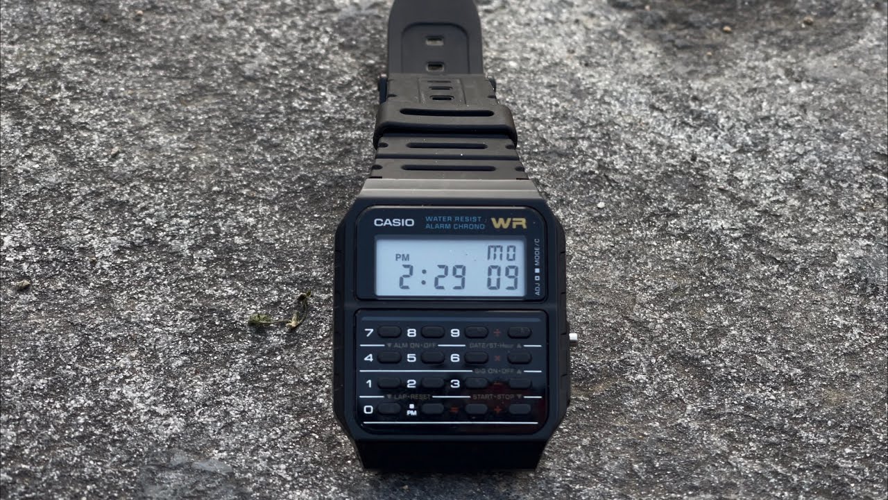 卡西歐(CASIO)計算器手錶 CA-53W-1Z 看看吧👀