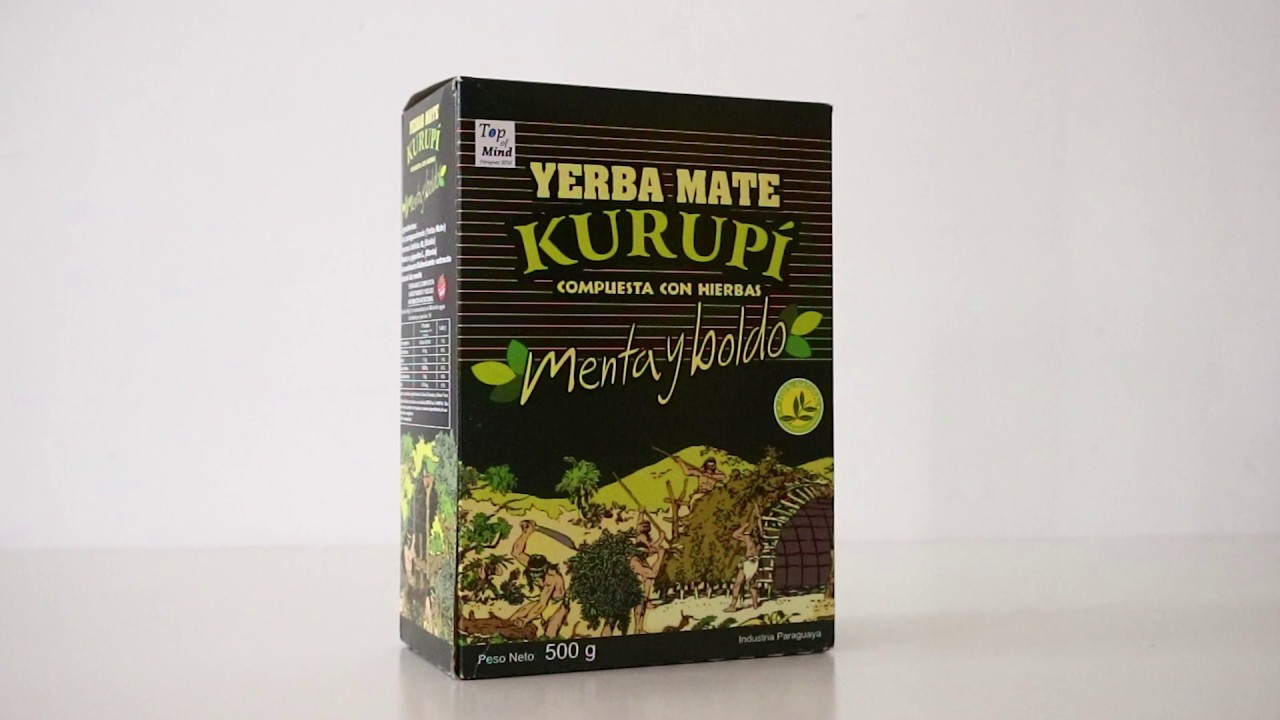 Yerba Mate Kurupi Menta Boldo - recenzja