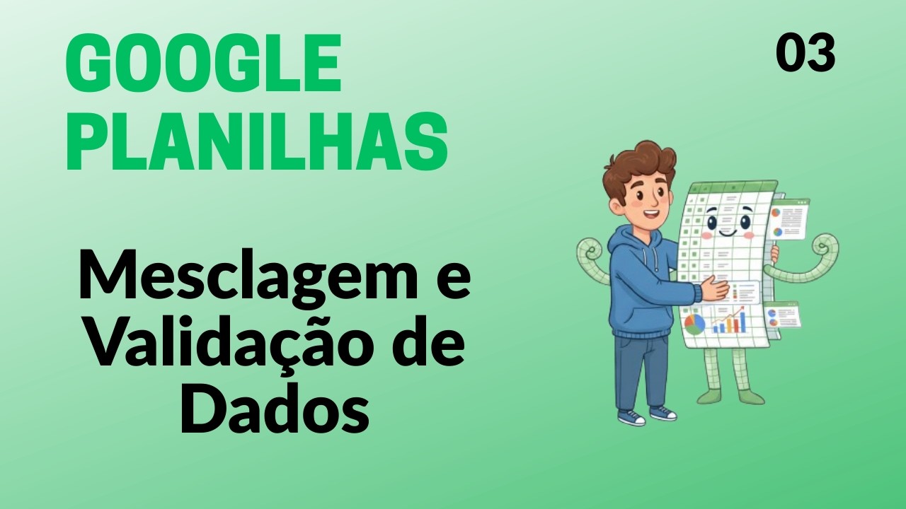 MESCLANDO CÉLULAS E CONGELAR PAINEL-GOOGLE PLANILHAS