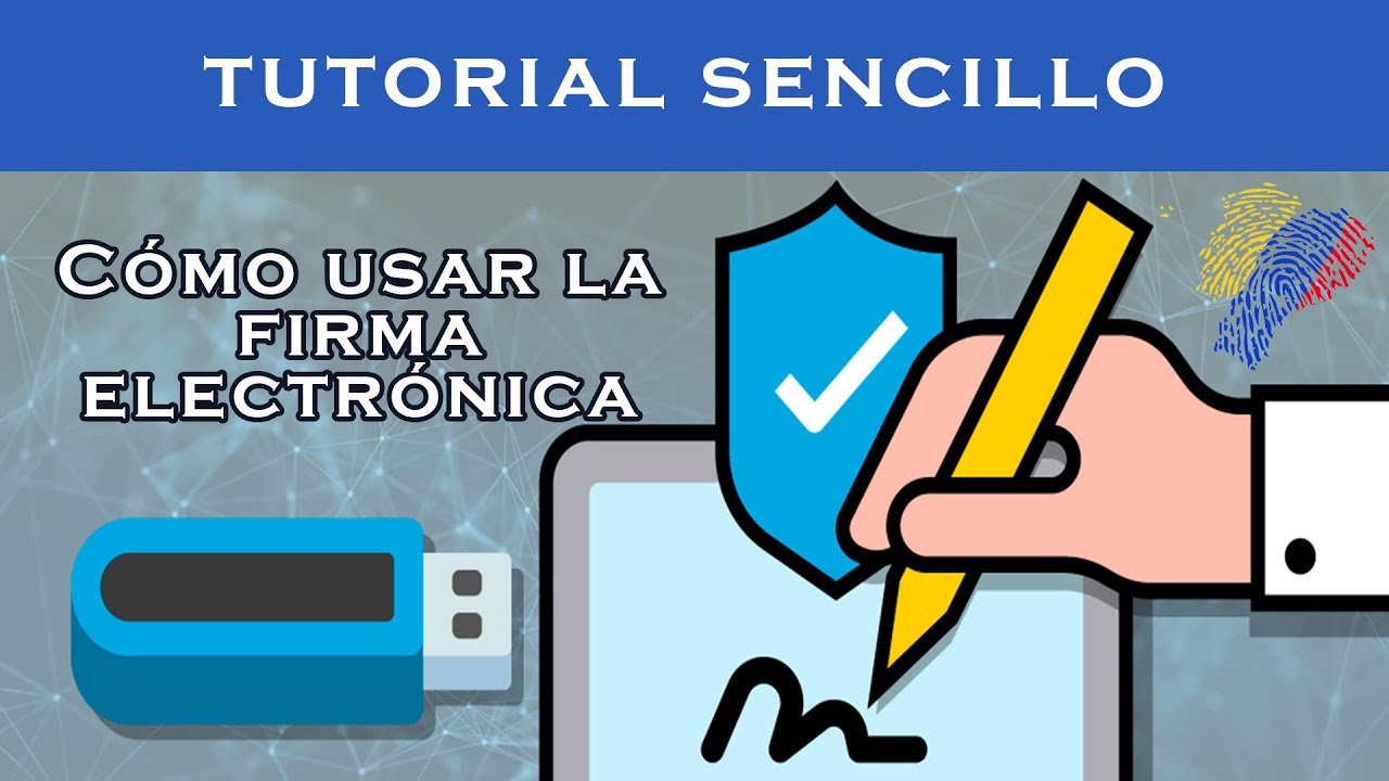 Firma electrónica Ecuador aprende a utilizar, como firmar un documento con archivo o token
