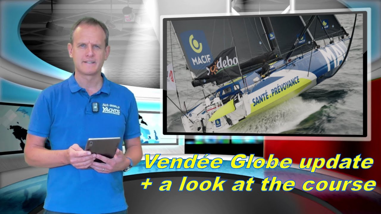 Vendée Globe update after the first night at sea + a look at the course