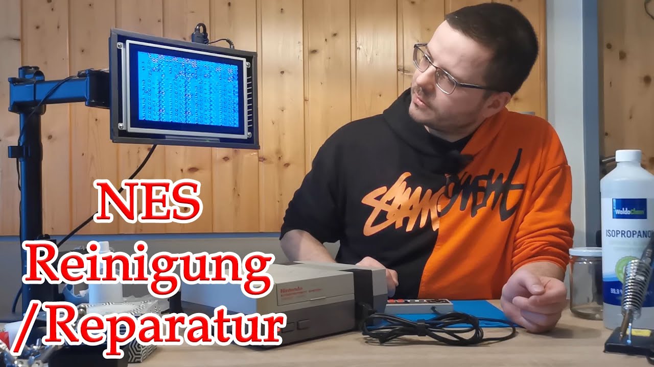NES Reinigung (Flohmarktfund)
