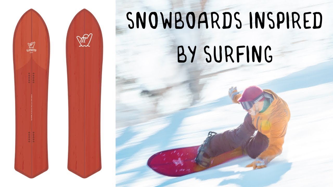 5'1 Redtail Hawk - Snowboards Inspired by Surfing