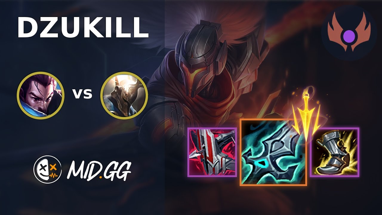 MID.GG: [ Dzukill ] Yasuo TOP vs Pantheon | EUW MASTER | LOL Season 2026