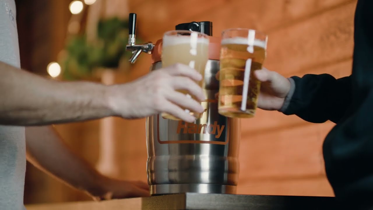 Take Your Favorite Brews Anywhere! | SuperHandy Portable Keg Growler