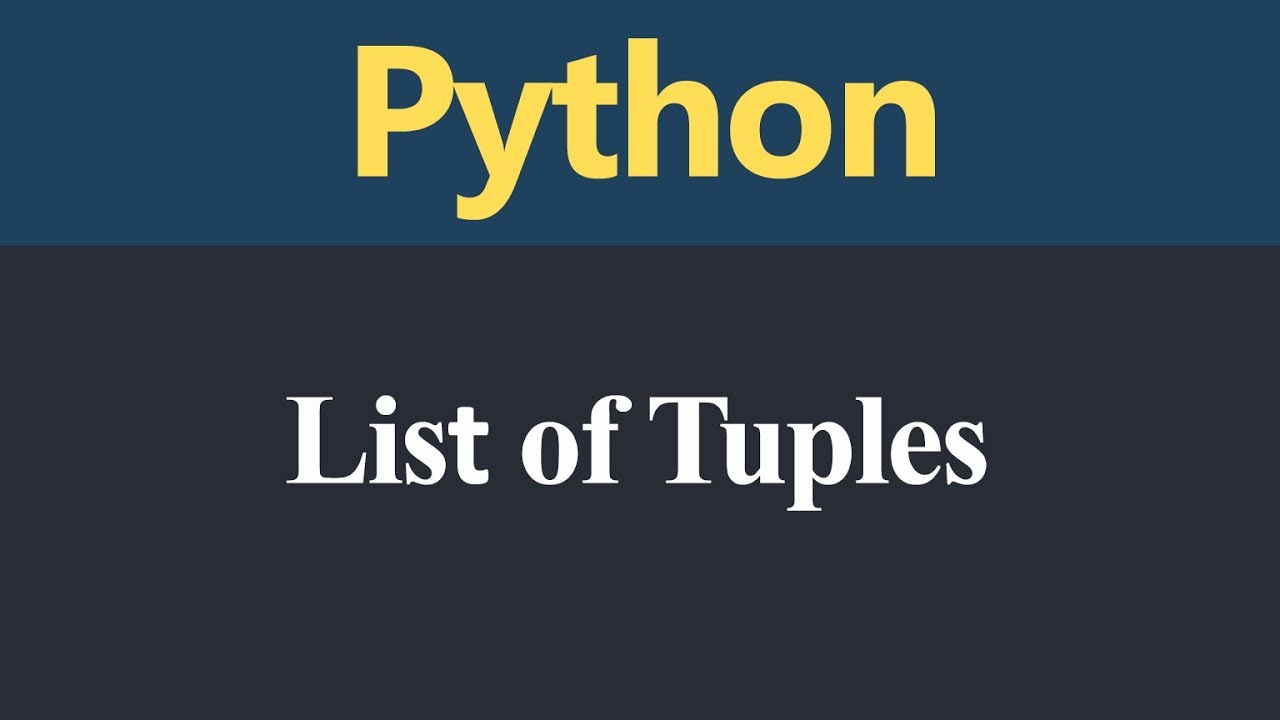 List of Tuples in Python (Hindi)