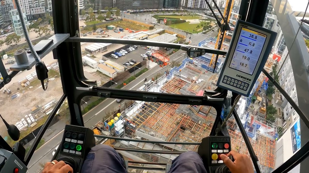 Tower Crane Operator POV