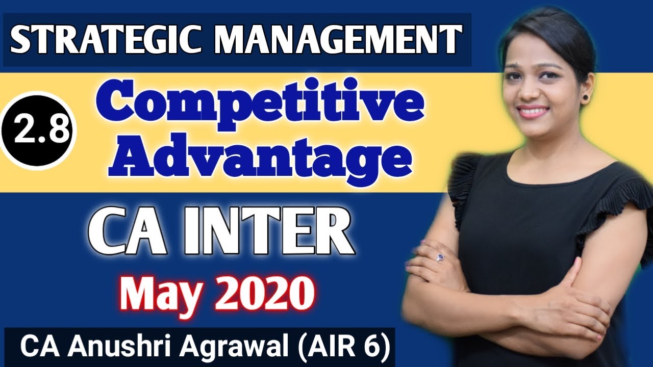 Competive Advantage ll Strategic Management ll CA IPCC/CA INTER