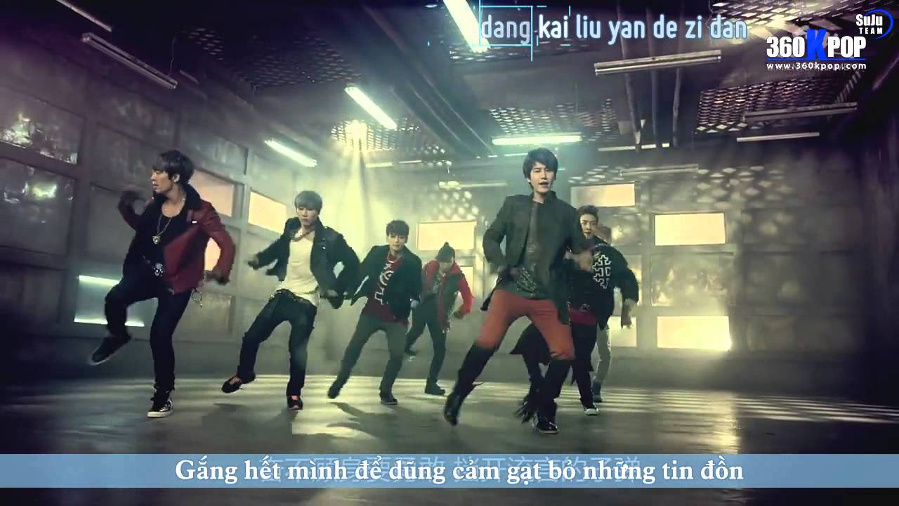 [SuJu Team@360kpop][Vietsub + Kara] MV Super Junior M - Break Down