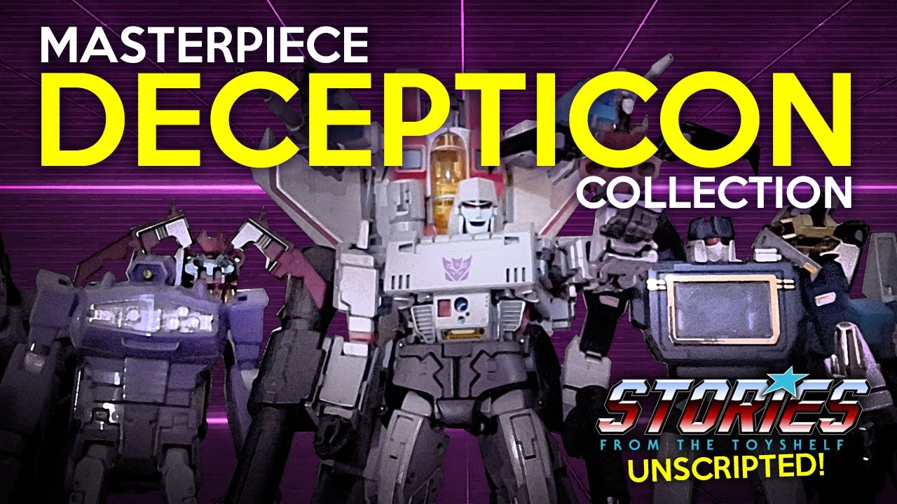 STORIES About My Masterpiece Transformers DECEPTICONS Collection Season One