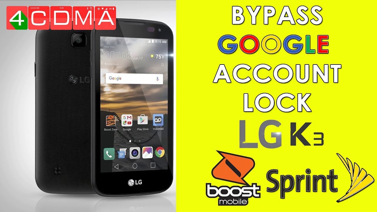 LG K3 LS450 ZV9 SPRINT FRP Google Account Bypass! Android 6.0.1| Dec 2017