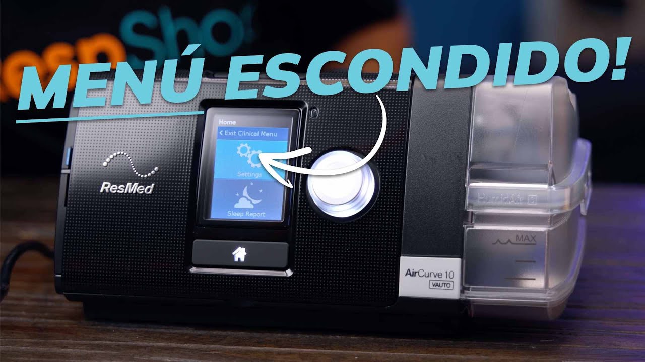 Cómo ajustar la presión y otros parámetros en el ResMed AirCurve 10 ✨