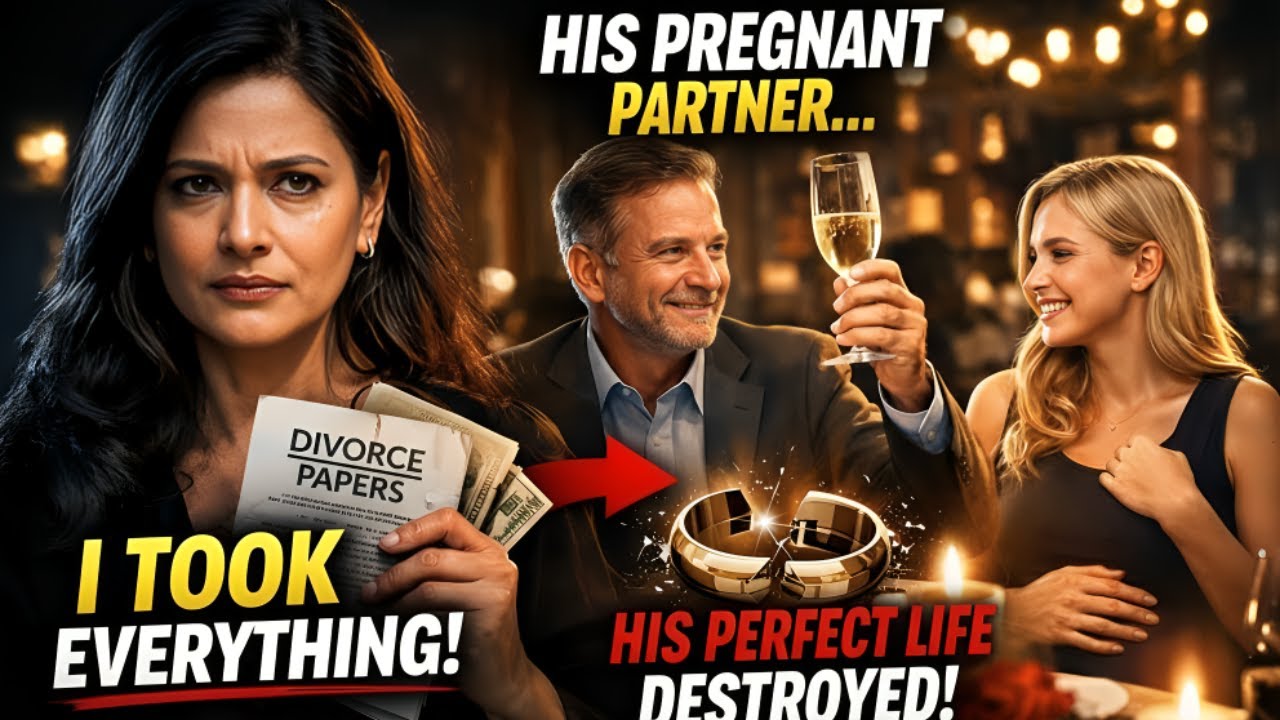 At Our Anniversary Dinner, My Husband Toasted His Pregnant Partner—So I Ended His Perfect Life