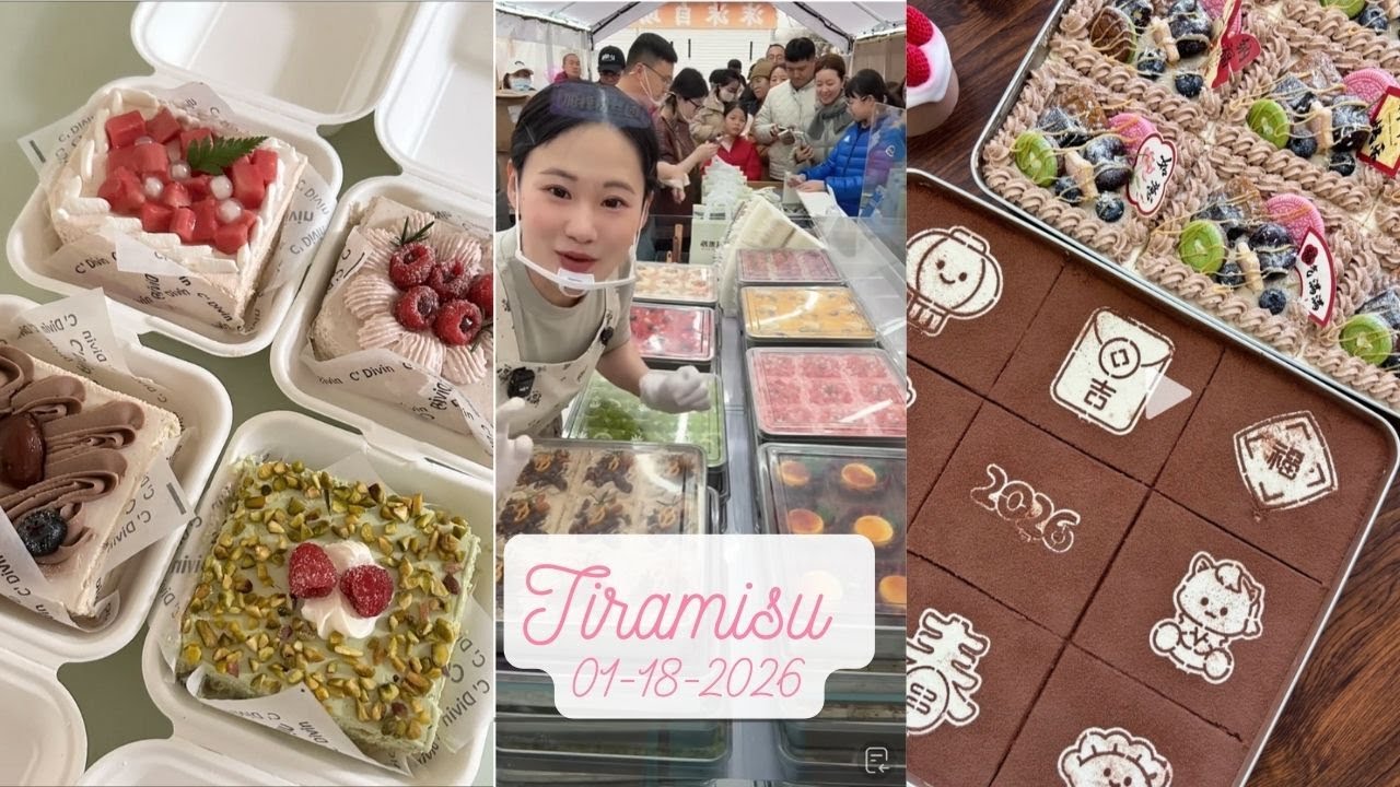 Tiramisu Cake Livestream Sale (88 trays)|Zhao Zhao #01182026 #tiramisu #cake #dessert
