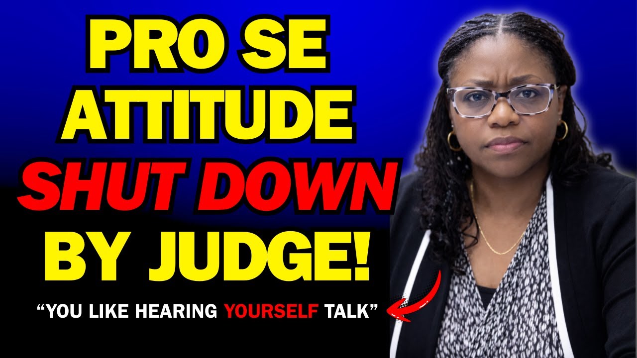 Pro Se Defendant vs Police Officer | Judge Shuts Down The Argument!