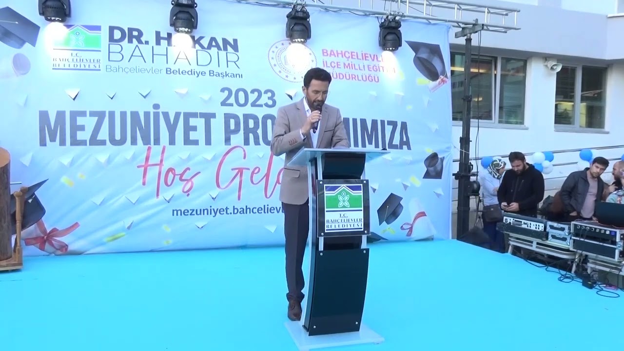 Okul müdürümüz Abdulbaki Murat'ın 2023 mezuniyet konuşması